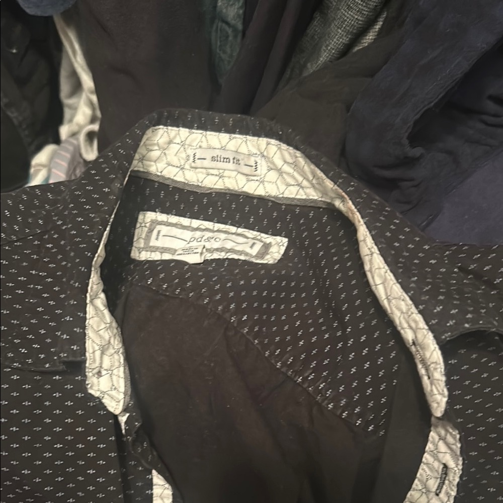 Men's Black Slim Fit Jacket